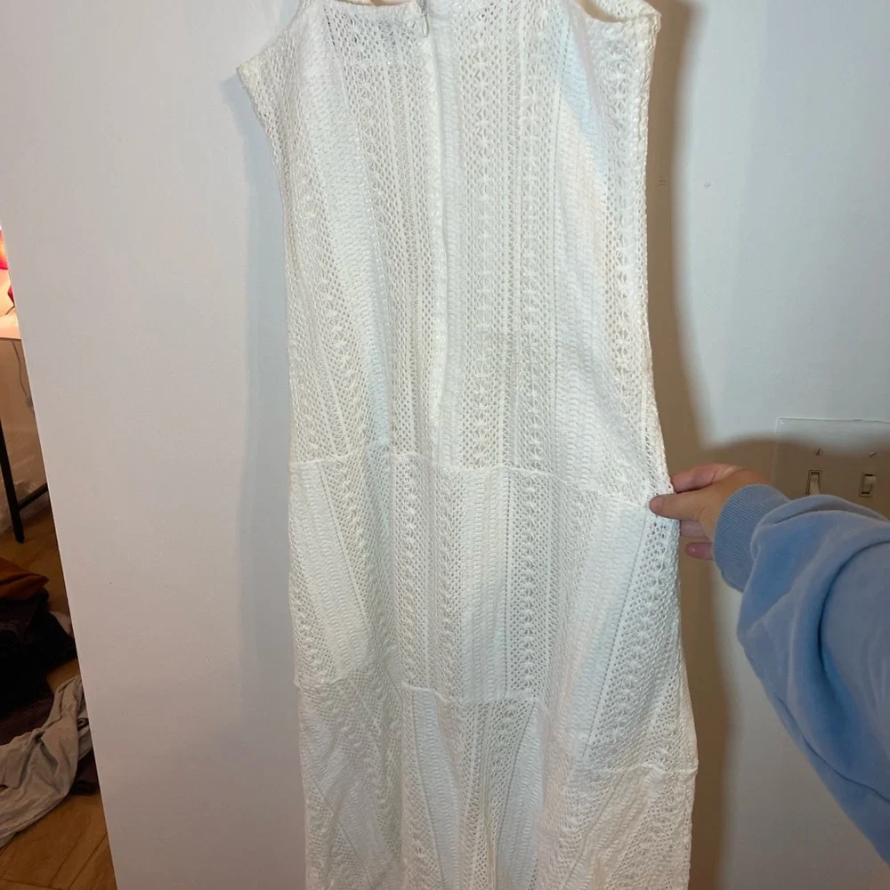 kendall and kylie white mid-length dress size S - Picture 6 of 6